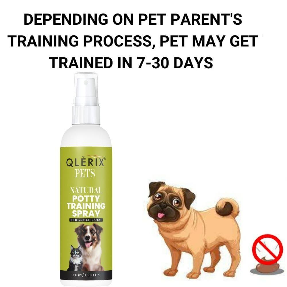 Natural Potty-Training Spray for Dogs & Cats – Pack of 2 (100ml Each)