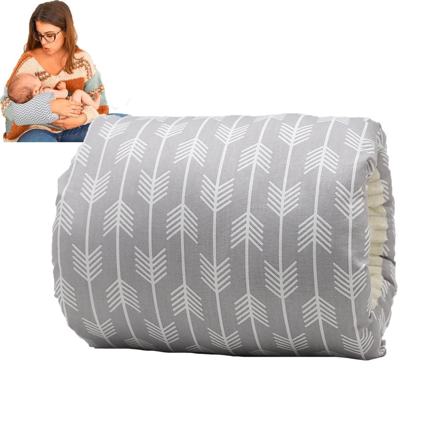 Cozie Cradle Baby Nursing Pillow & Hand Warmer โ Cozy Cradle Feeding Pillow for Infants