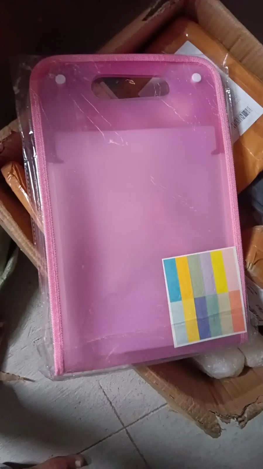 Portable Expanding Document Folder – Multi-Section File Organizer