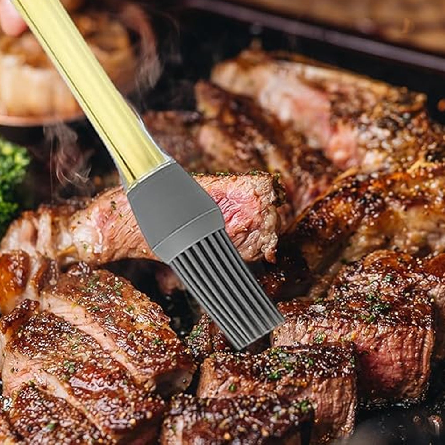 Silicone Oil Brush for Cooking, Grilling & Baking (1 Pc)