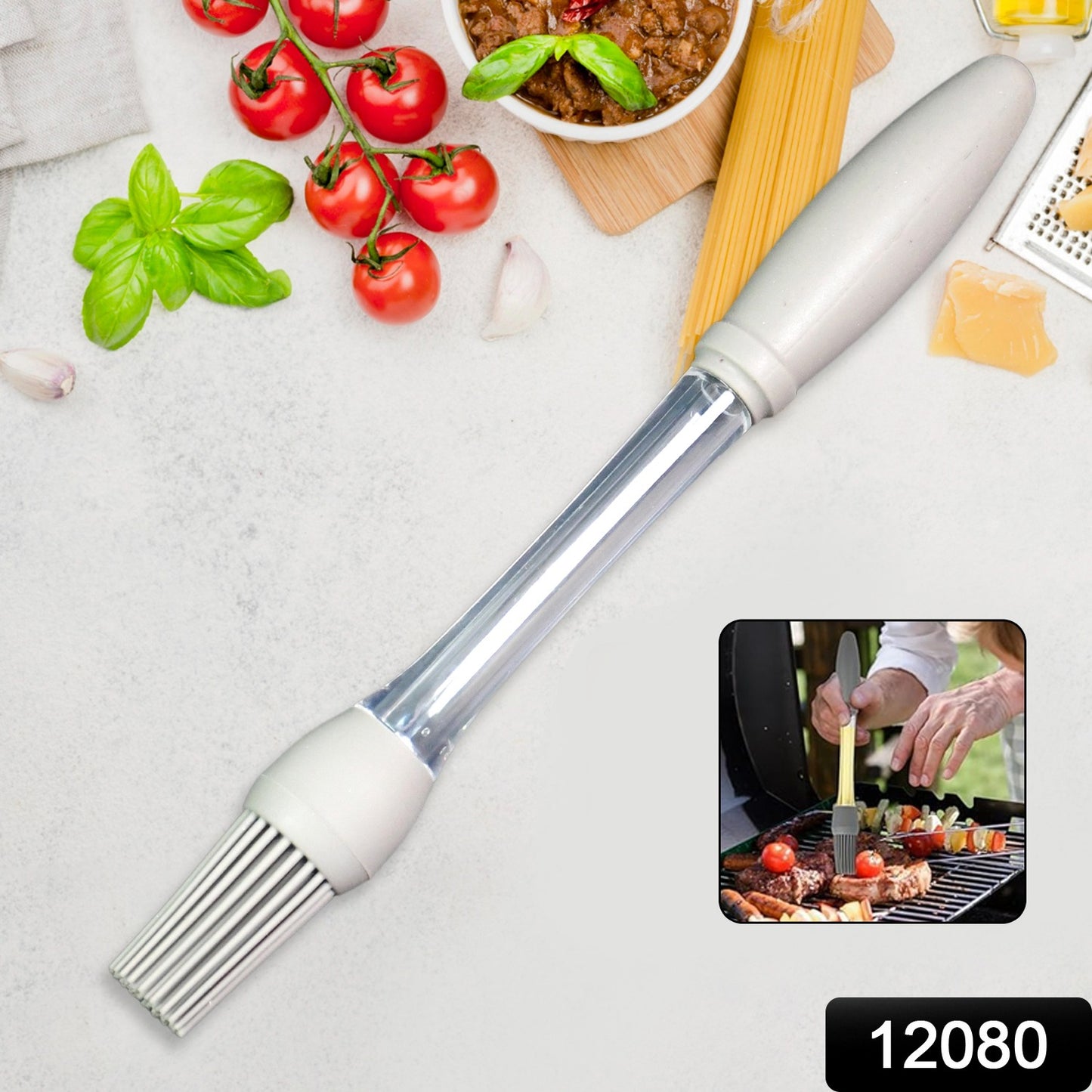 Silicone Oil Brush for Cooking, Grilling & Baking (1 Pc)