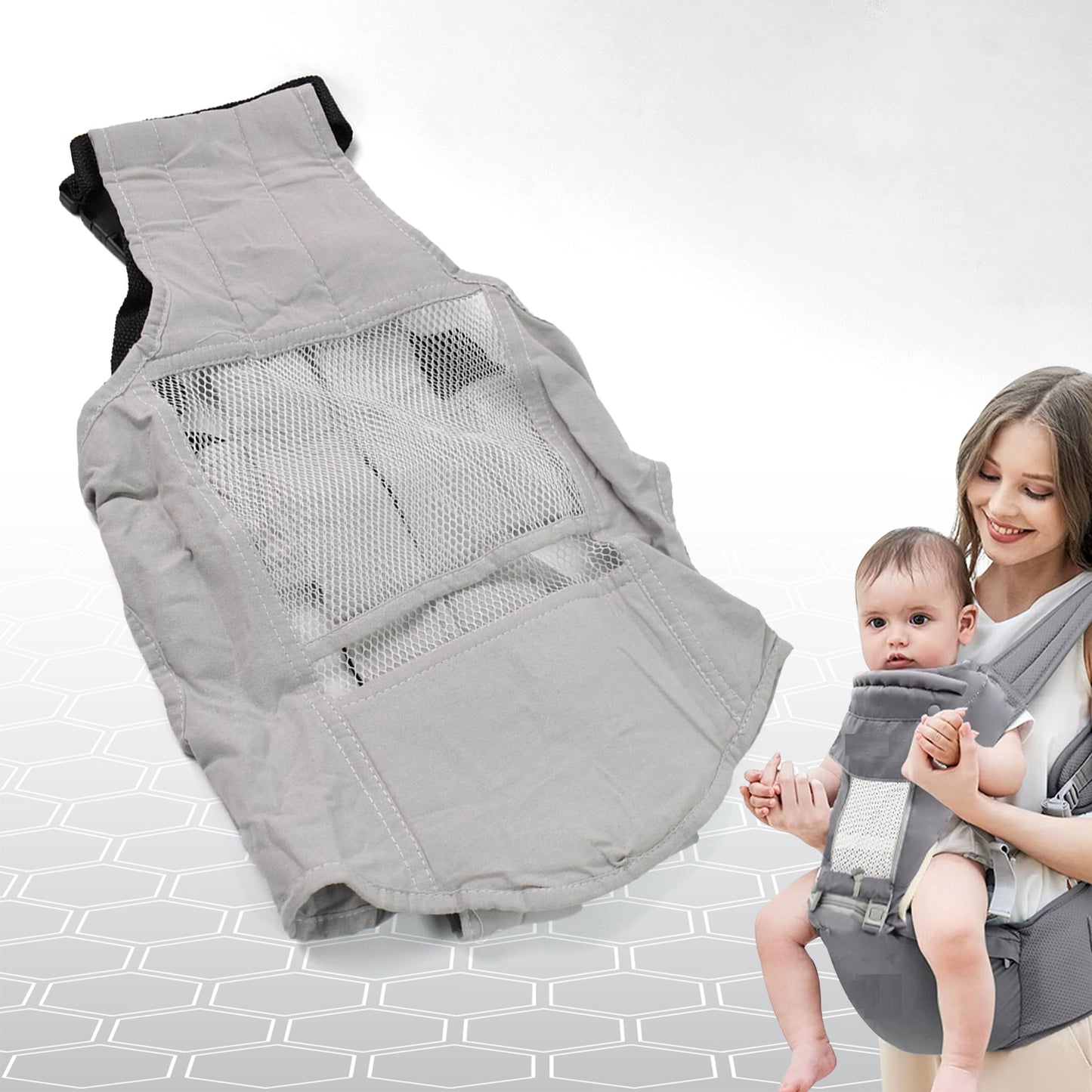 Ergonomic Baby Carrier with Hip Seat Baby Holder Carrier (1 Pc)