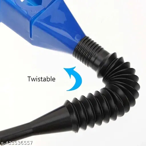 Universal Flexible Funnel - Long Neck Oil Spill-Free