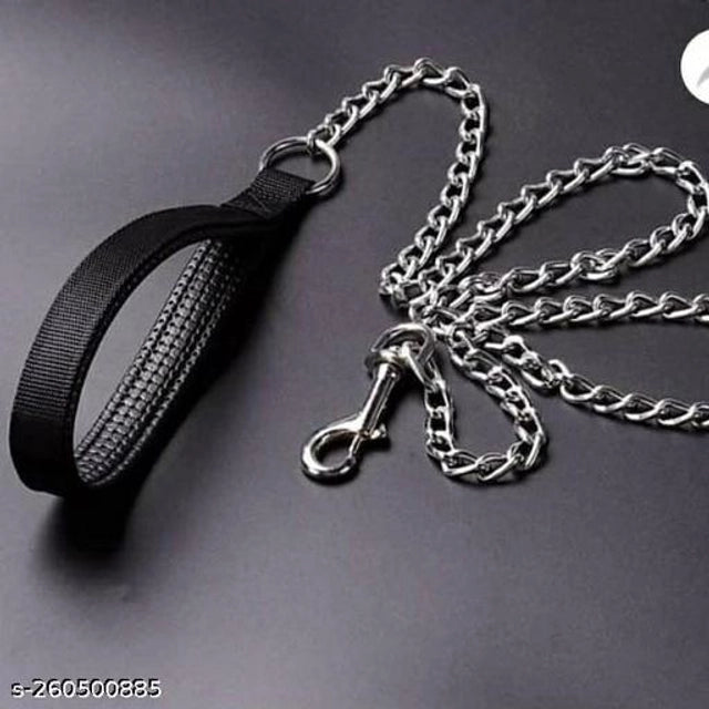 5ft Heavy Duty Dog Chain Leash with Soft Grip