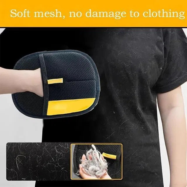 Pet Hair Removal Glove – Gentle Grooming & Fur Collecto