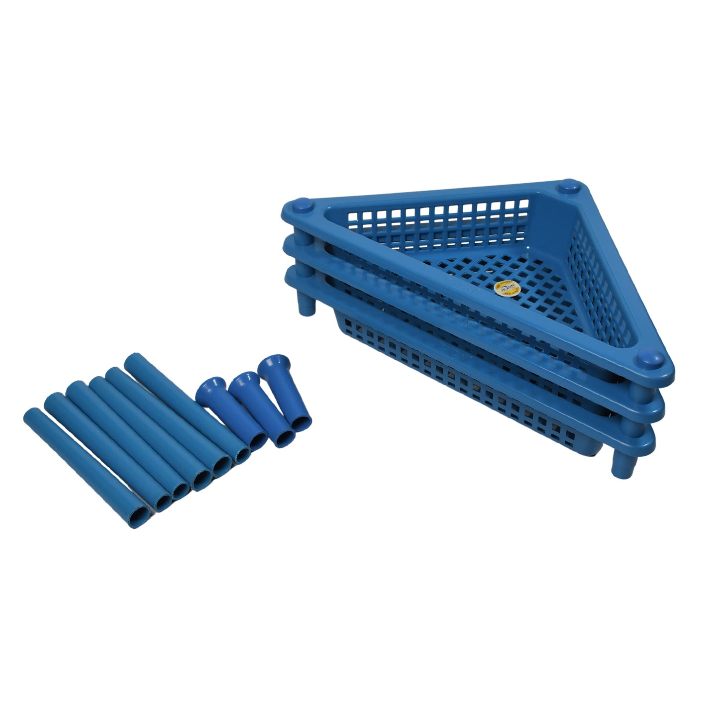Triangle Plastic 3-Tier Rack Shelf – The Space-Saver You Didn’t Know You Needed!