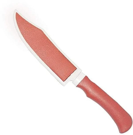 Stainless Steel Kitchen Knife – 1 Pc, Silver, Ergonomic Handle