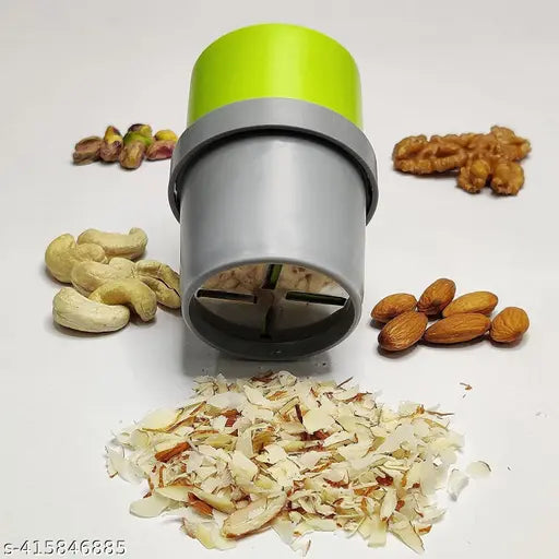 Dry Fruit Compact Nut Slicer & Chopper for Kitchen – Easy Almond, Cashew & Walnut Cutter