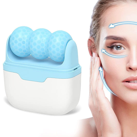 2-in-1 Upgraded Ice Roller for Face & Body Massager