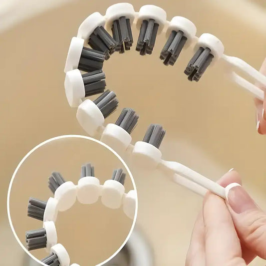 Bendable Multifunctional Cleaning Brush – Flexible Household Scrubber