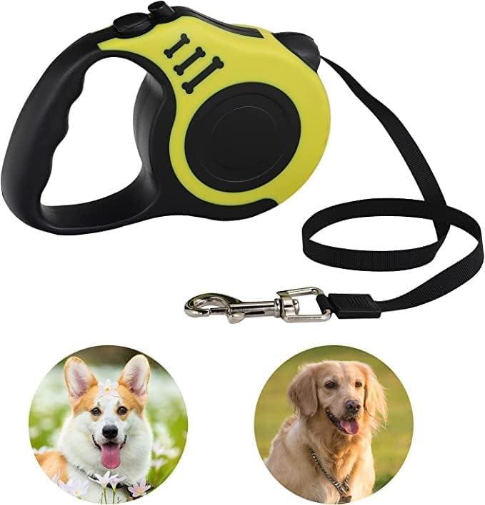 Retractable Pet Leash – 500 cm Long (Multicolor)