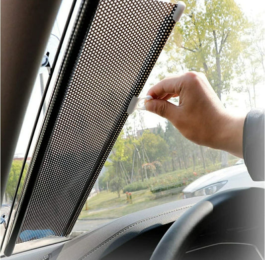 Magnetic Car Sunshade Curtain – UV Protection Window Cover