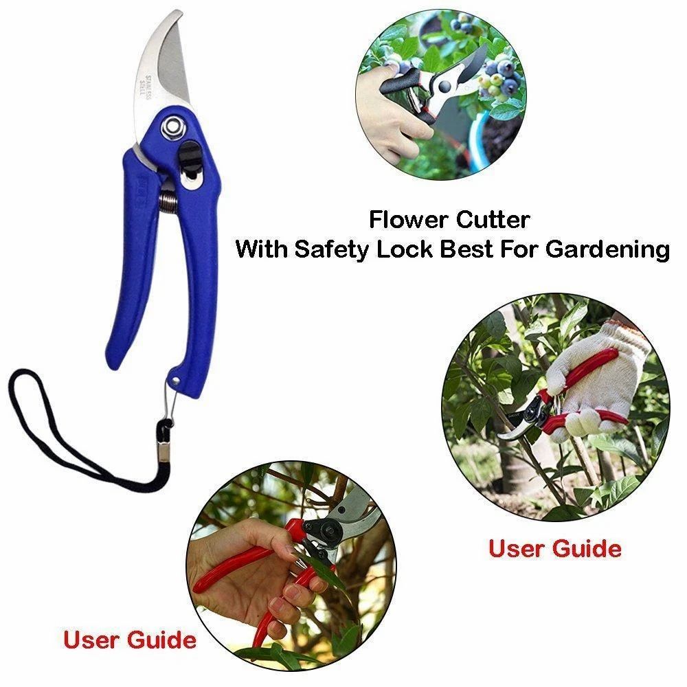 Premium Stainless Steel Garden Pruning Shears – Ergonomic Hand Pruner