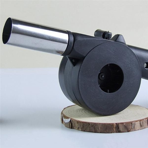 Portable Hand Crank BBQ Air Blower Fan