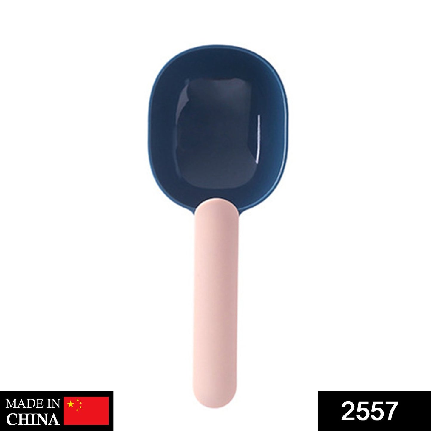 Durable ABS Pet Food Shovel with Handle Clip