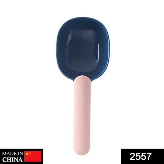 Durable ABS Pet Food Shovel with Handle Clip