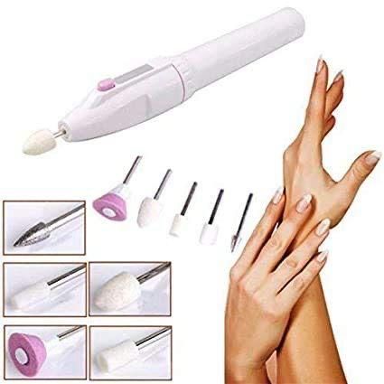 Nail Decorator & Salon Nail Shaper Kit – 5-in-1 Manicure Tool for At-Home Nail Care Electric