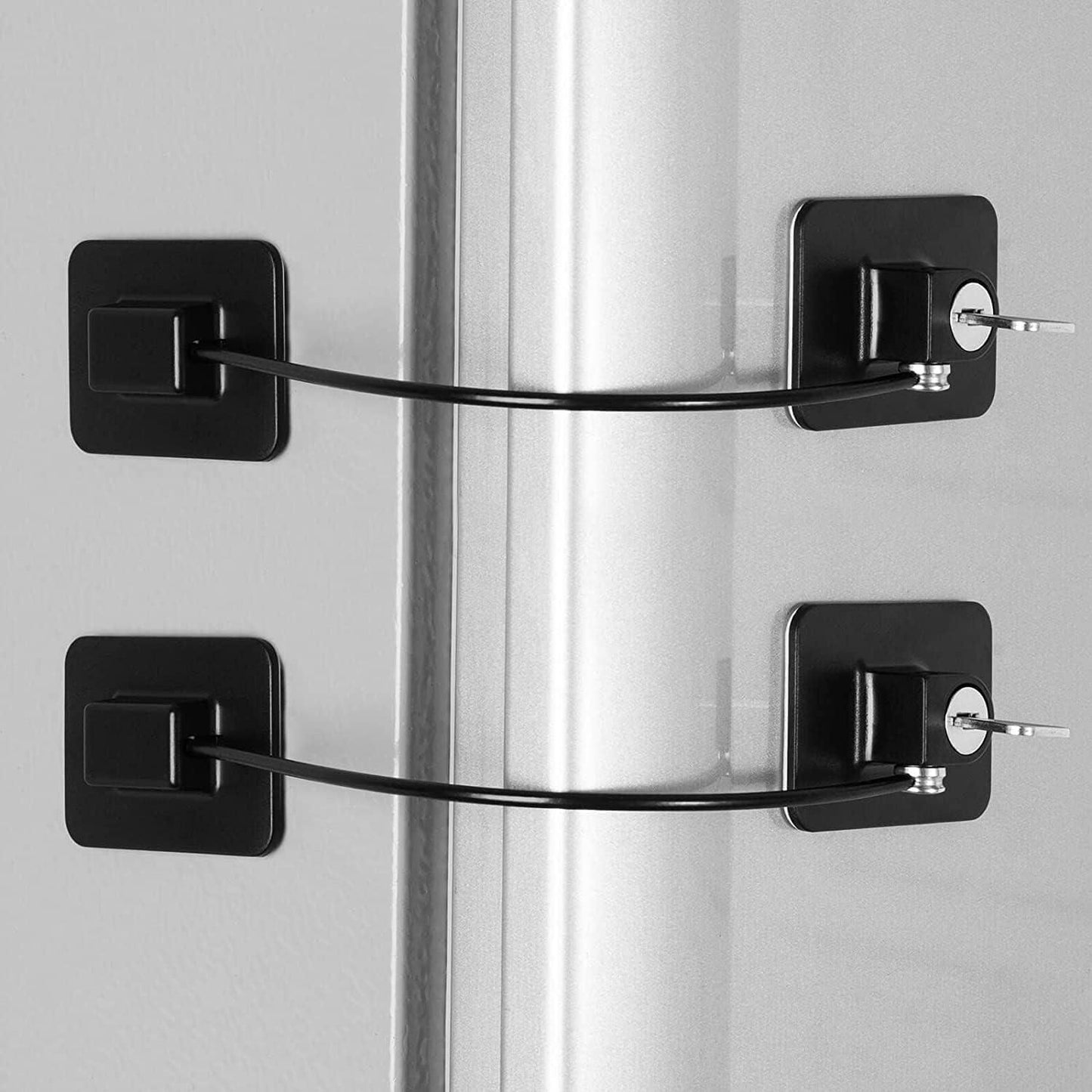 Adjustable Child Safety Lock for Cabinets & Drawers and Doors.