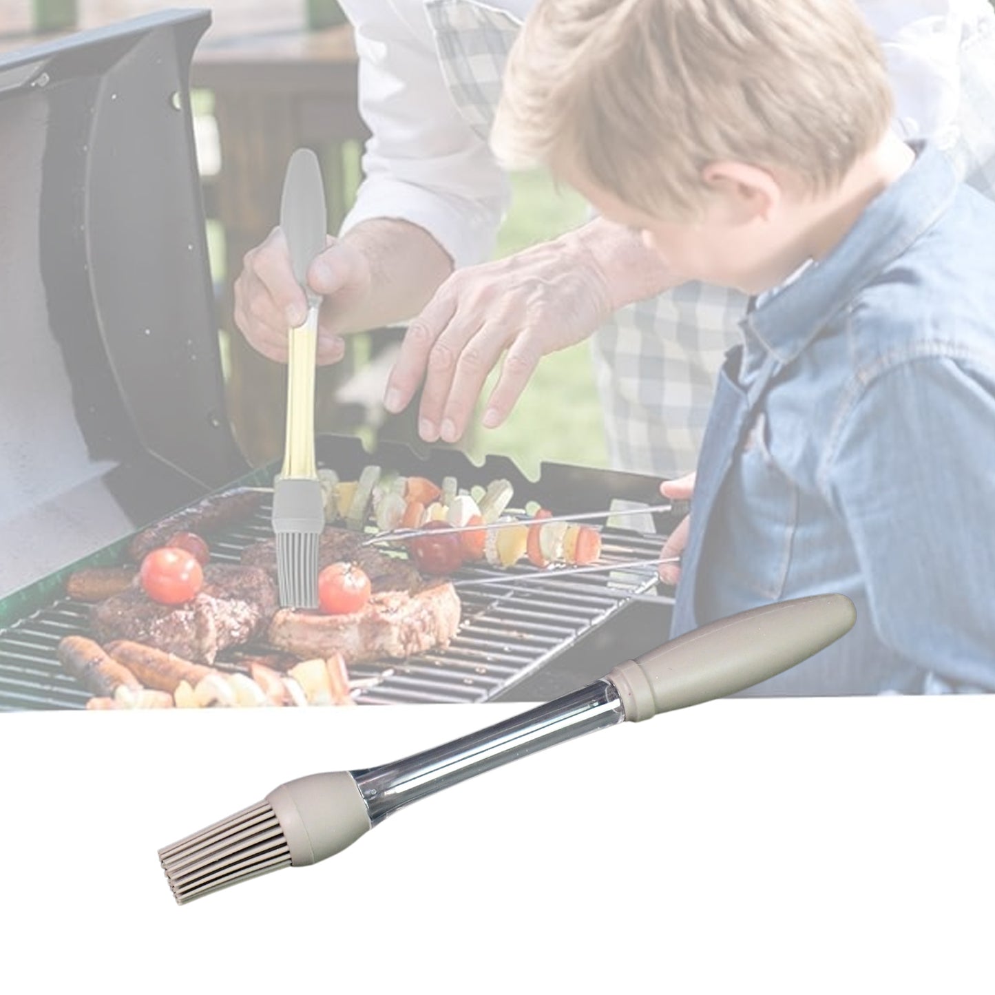Silicone Oil Brush for Cooking, Grilling & Baking (1 Pc)