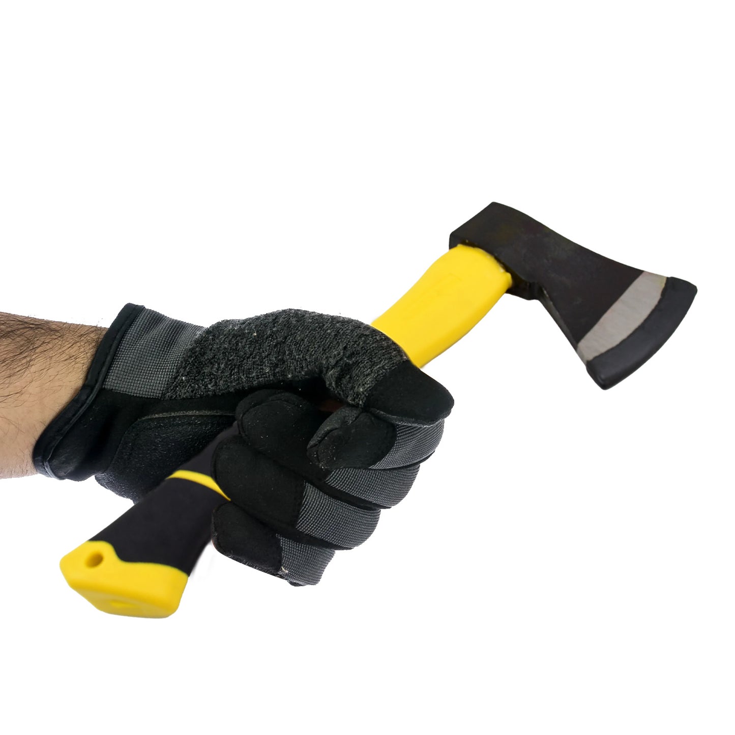 Fiberglass Hatchet Axe – 537g Wood Cutting & Camping Axe with Rubberized Handle