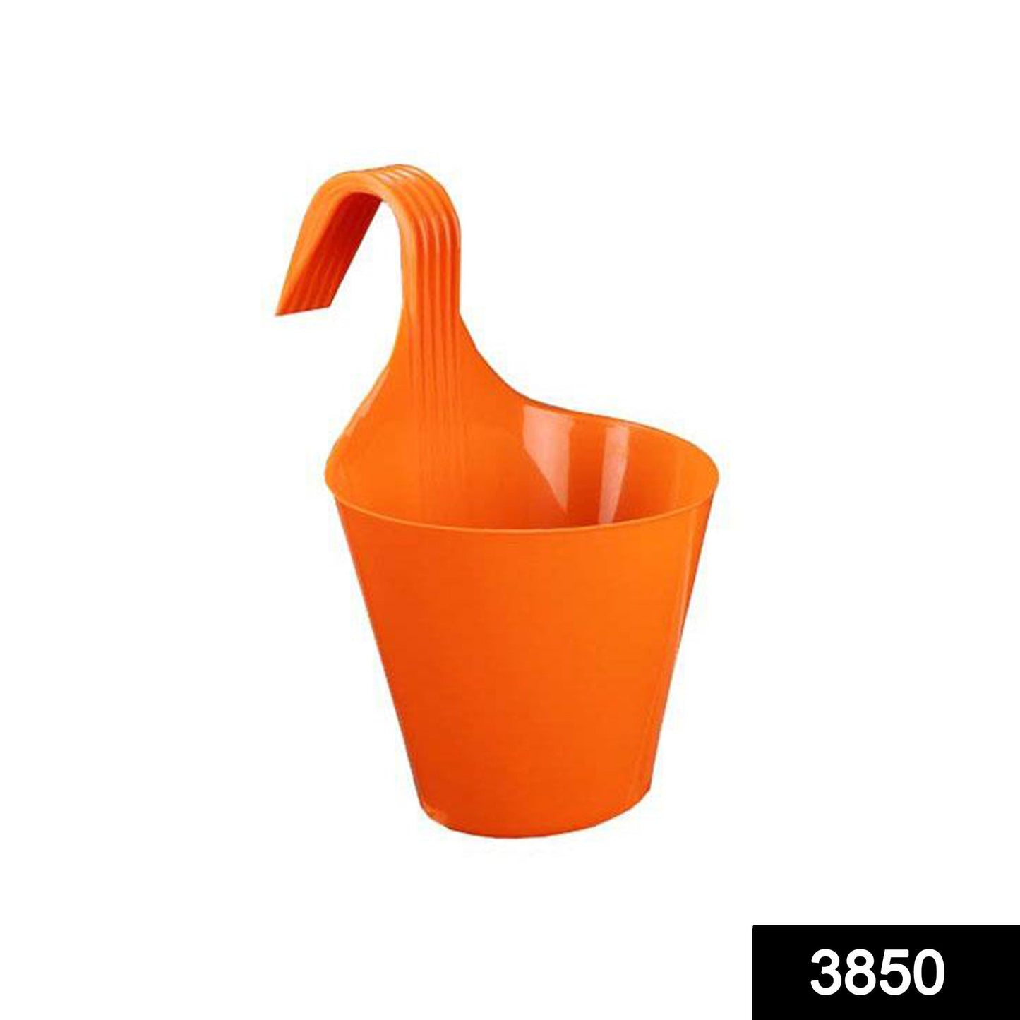 Plastic Hanging Planter Pot – Self-Watering Wall Garden Kit (Multicolour)