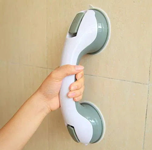 Safe-er-Grip Suction Grab Bar – No-Drill Support Handle for Bathroom, Stairs & More