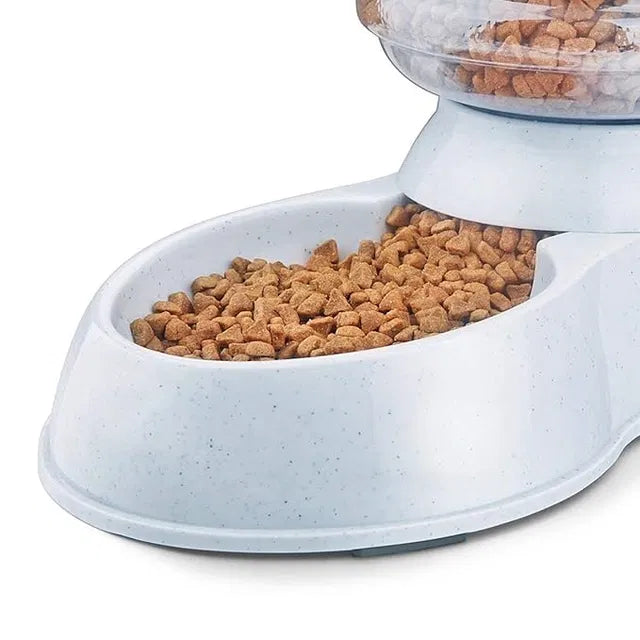 Pet Food Dispenser Large Capacity – Self-Dispensing Automatic Feeder