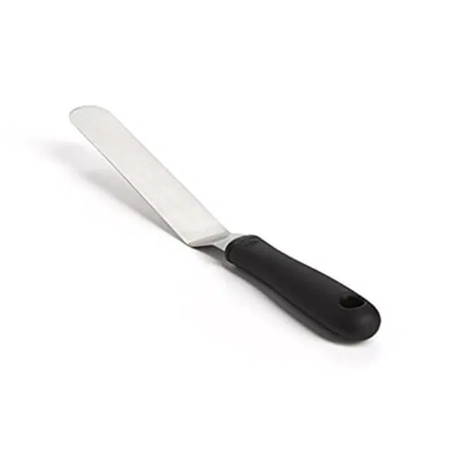 8-Inch Stainless Steel Angled Cake Spatula – Non-Stick Icing & Frosting Tool