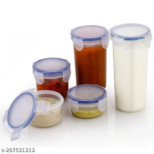 Airtight Food Storage Containers – Set of 5