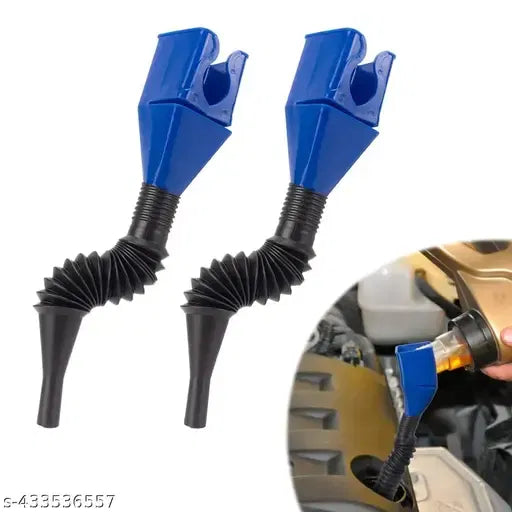 Universal Flexible Funnel - Long Neck Oil Spill-Free