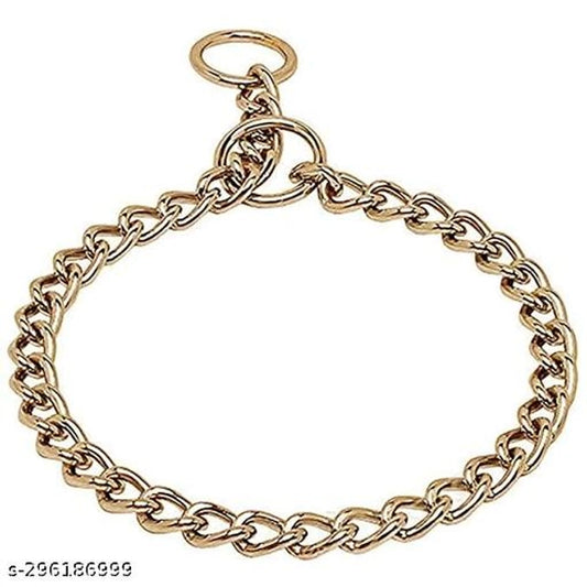 Pet Neck Collar Belt - Durable Chain Design (Multicolor, S)