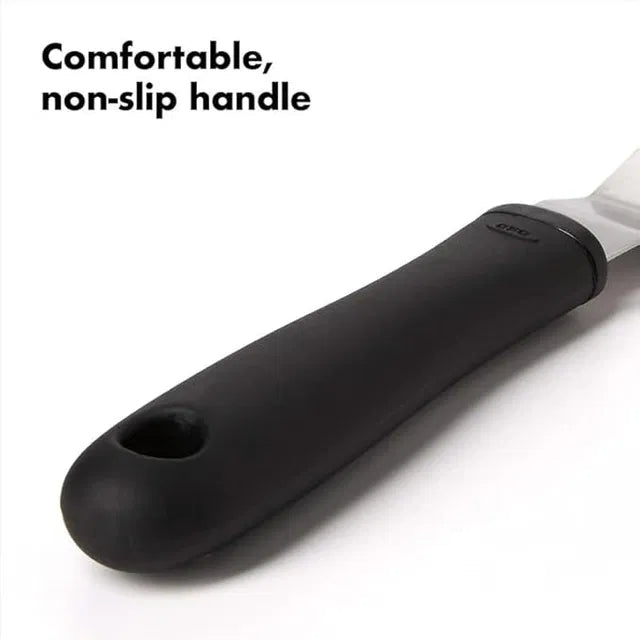 8-Inch Stainless Steel Angled Cake Spatula – Non-Stick Icing & Frosting Tool