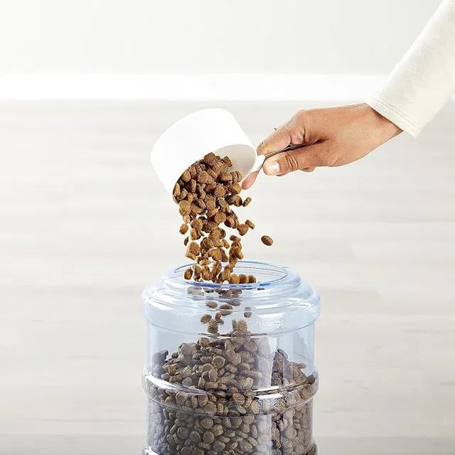 Pet Food Dispenser Large Capacity – Self-Dispensing Automatic Feeder