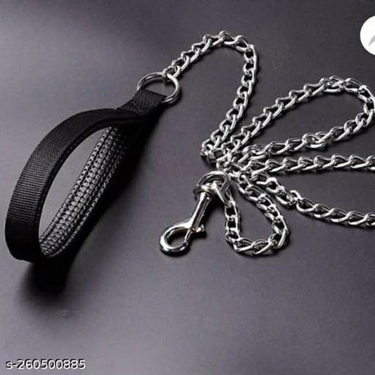 5ft Heavy Duty Dog Chain Leash with Soft Grip