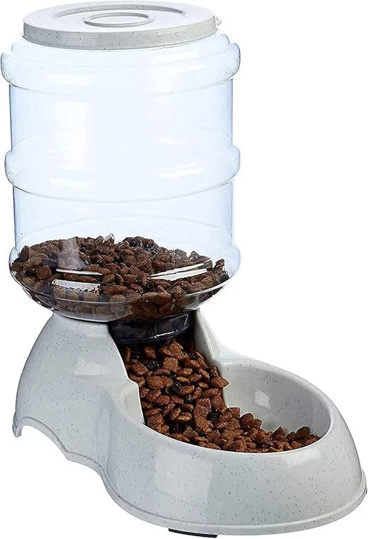Pet Food Dispenser Large Capacity – Self-Dispensing Automatic Feeder