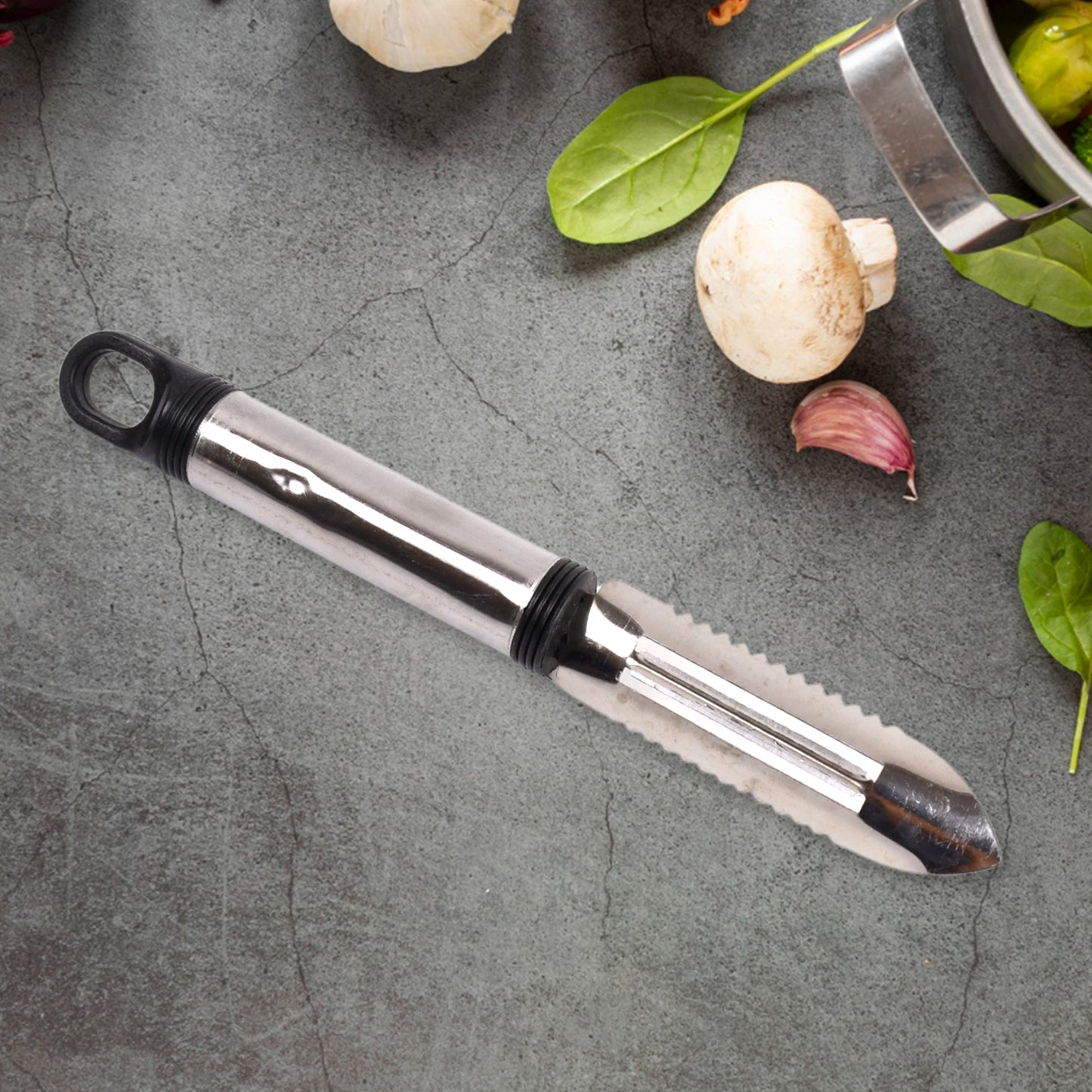 5-Piece Stainless Steel Multifunctional Peeler & Grater Set