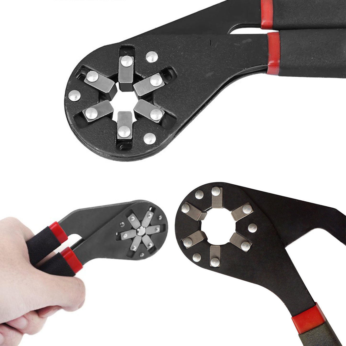 Multi-Function Hexagon Adjustable Bionic Wrench – Compact Universal Repair Tool