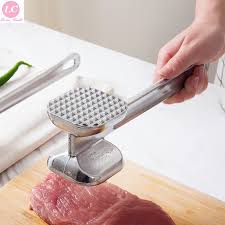 Professional Two-Sided Meat Tenderizer Hammer