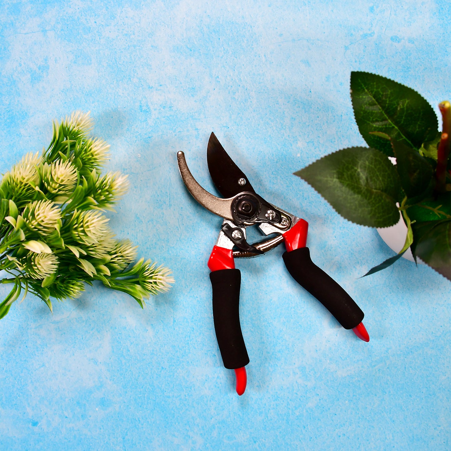21 cm Red Garden Shears Sharp Cutter Pruners Scissor Pruner.