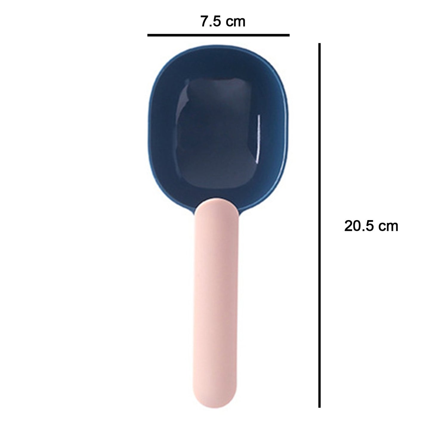 Durable ABS Pet Food Shovel with Handle Clip