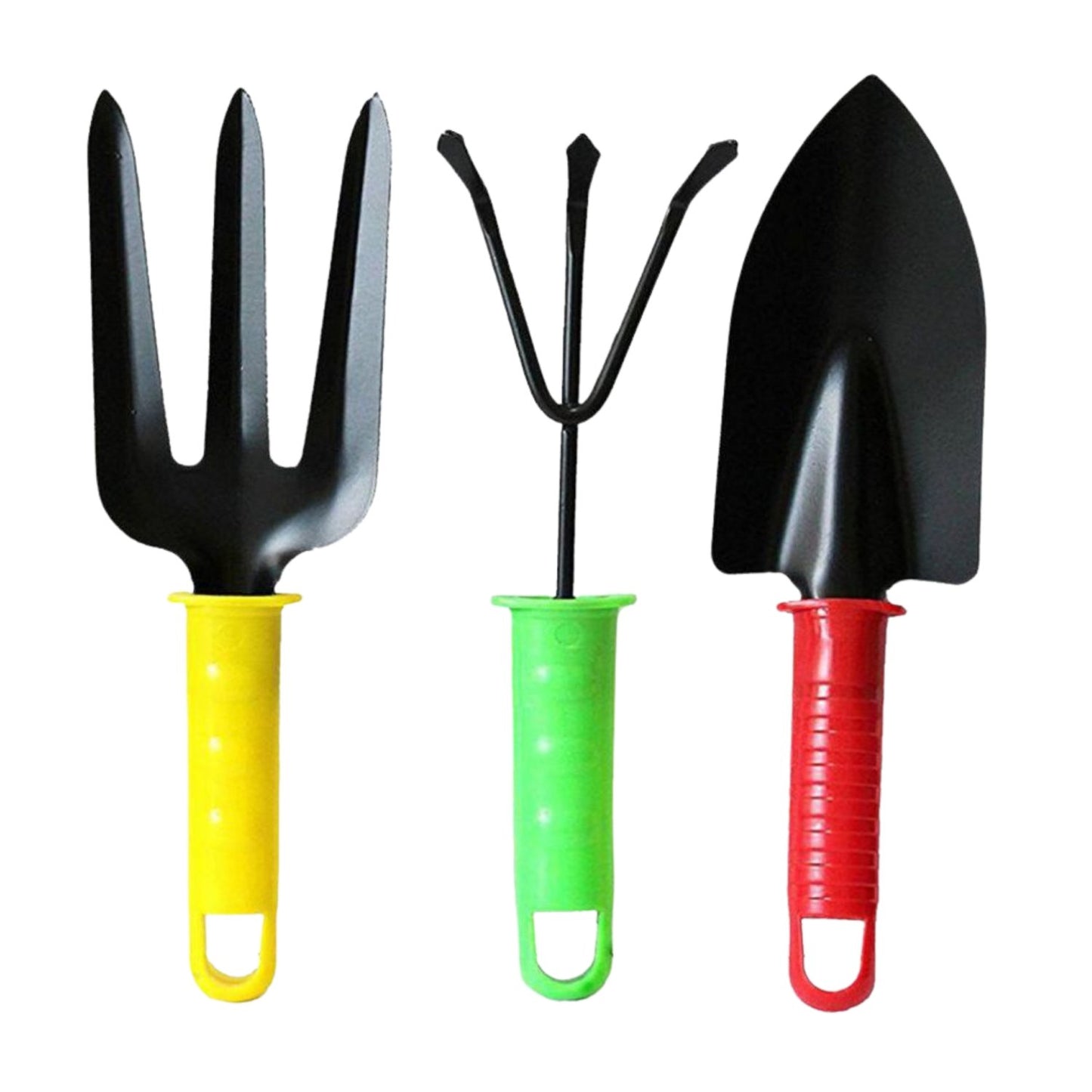 Garden Tool Kit – 3 Pc Gardening Set with Trowel, Cultivator & Fork
